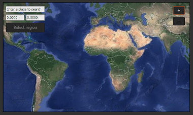 World browser with Mapbox