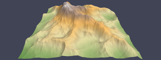 Mountain erosion