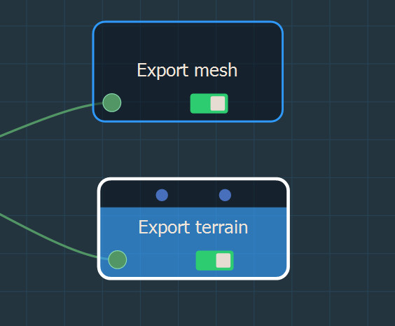 New export formats