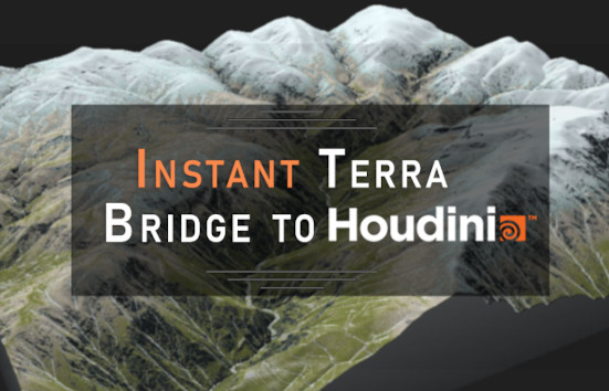 Instant Terra - bridge to houdini Early Access